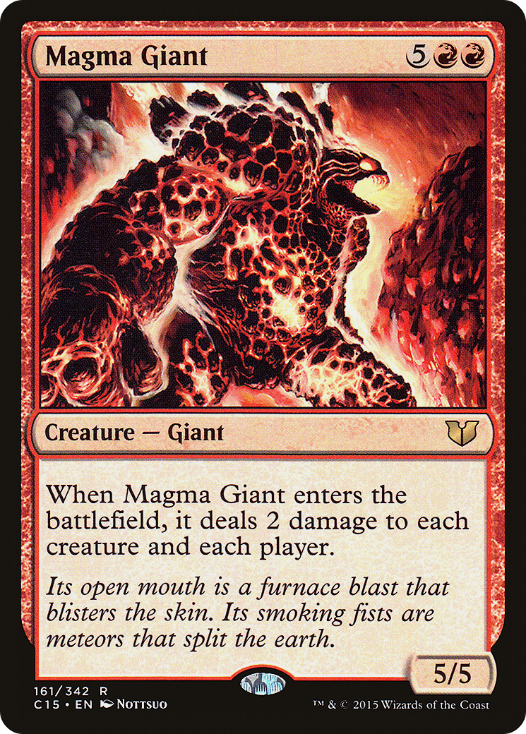 Magma Giant (C15-161) - Commander 2015