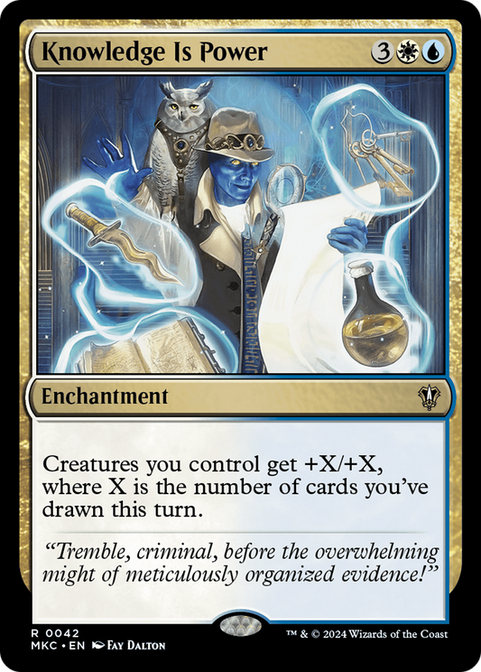 Knowledge is Power (MKC-042) - Murders at Karlov Manor Commander
