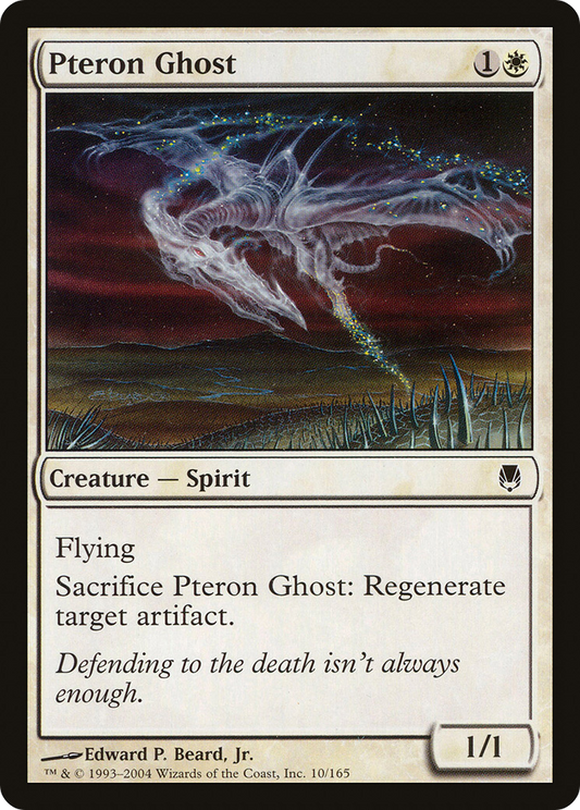 Pteron Ghost (DST-010) - Darksteel Foil