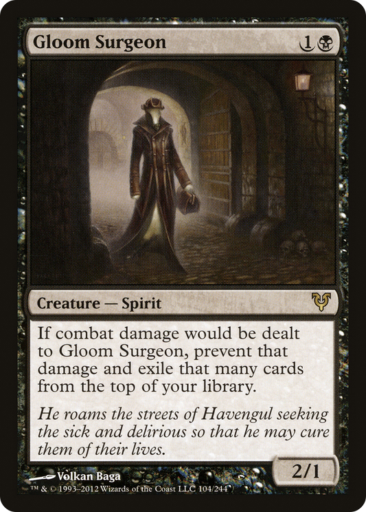 Gloom Surgeon (AVR-104) - Avacyn Restored Foil