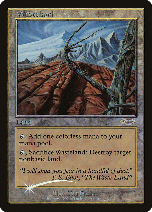 Wasteland (MPR-001) - Magic Player Rewards 2001 Foil