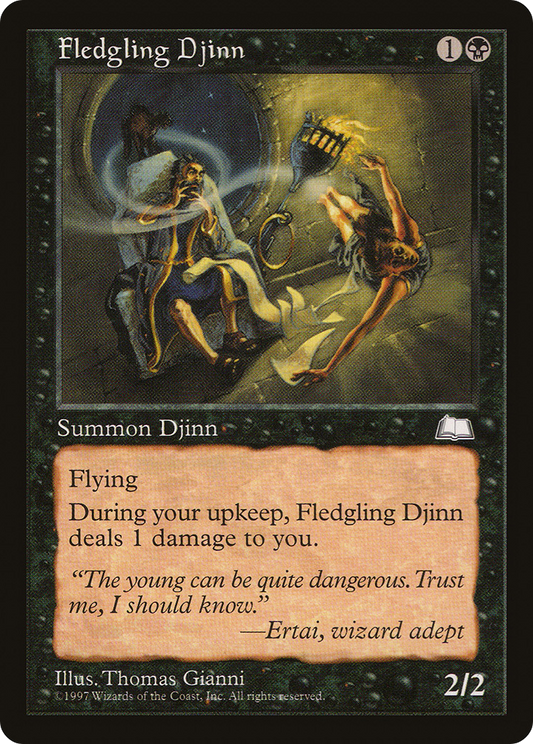 Fledgling Djinn (WTH-069) - Weatherlight