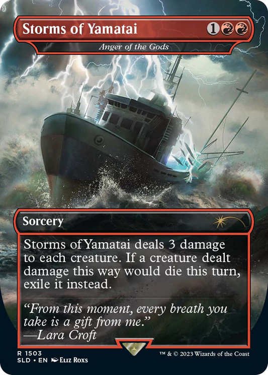 Anger of the Gods (SLD-1503) - Secret Lair Drop / Storms of Yamatai Foil