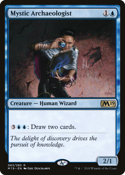 Mystic Archaeologist (M19-063) - Core Set 2019 Foil