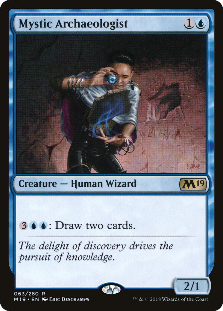 Mystic Archaeologist (M19-063) - Core Set 2019