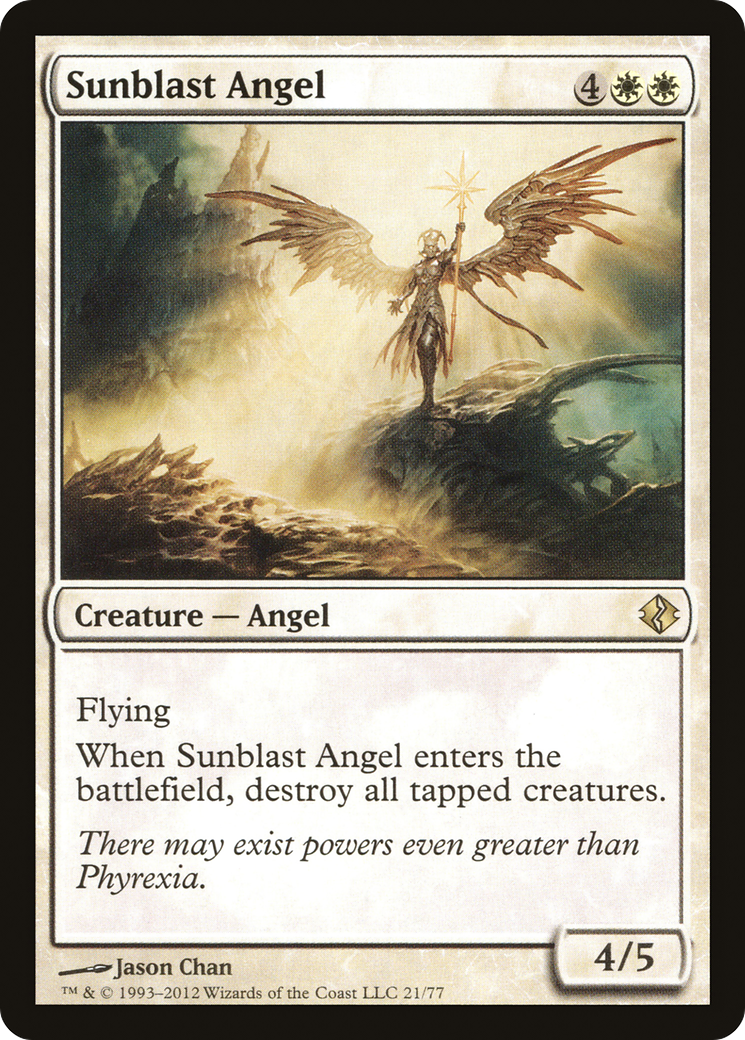 Sunblast Angel (DDI-021) - Duel Decks: Venser vs. Koth