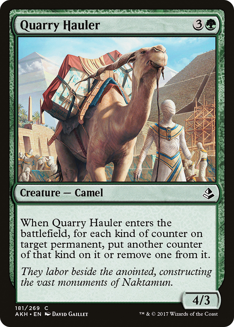 Quarry Hauler (AKH-181) - Amonkhet Foil