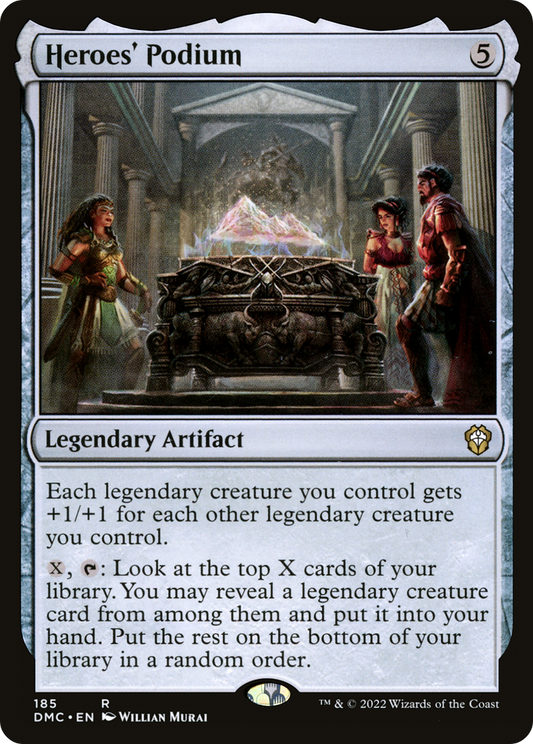 Heroes' Podium (DMC-185) - Dominaria United Commander