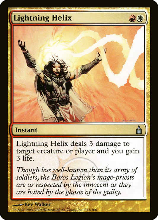 Lightning Helix (RAV-213) - Ravnica: City of Guilds