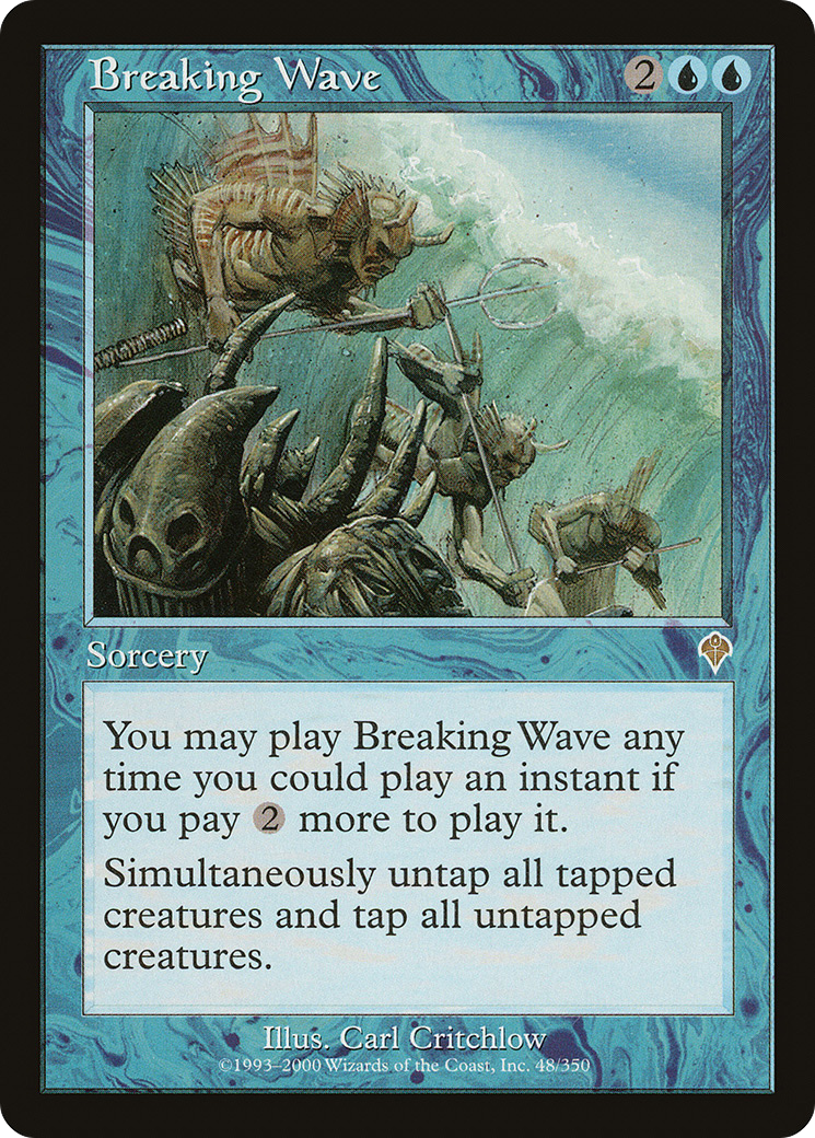 Breaking Wave (INV-048) - Invasion Foil