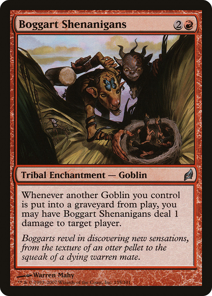 Boggart Shenanigans (LRW-155) - Lorwyn Foil