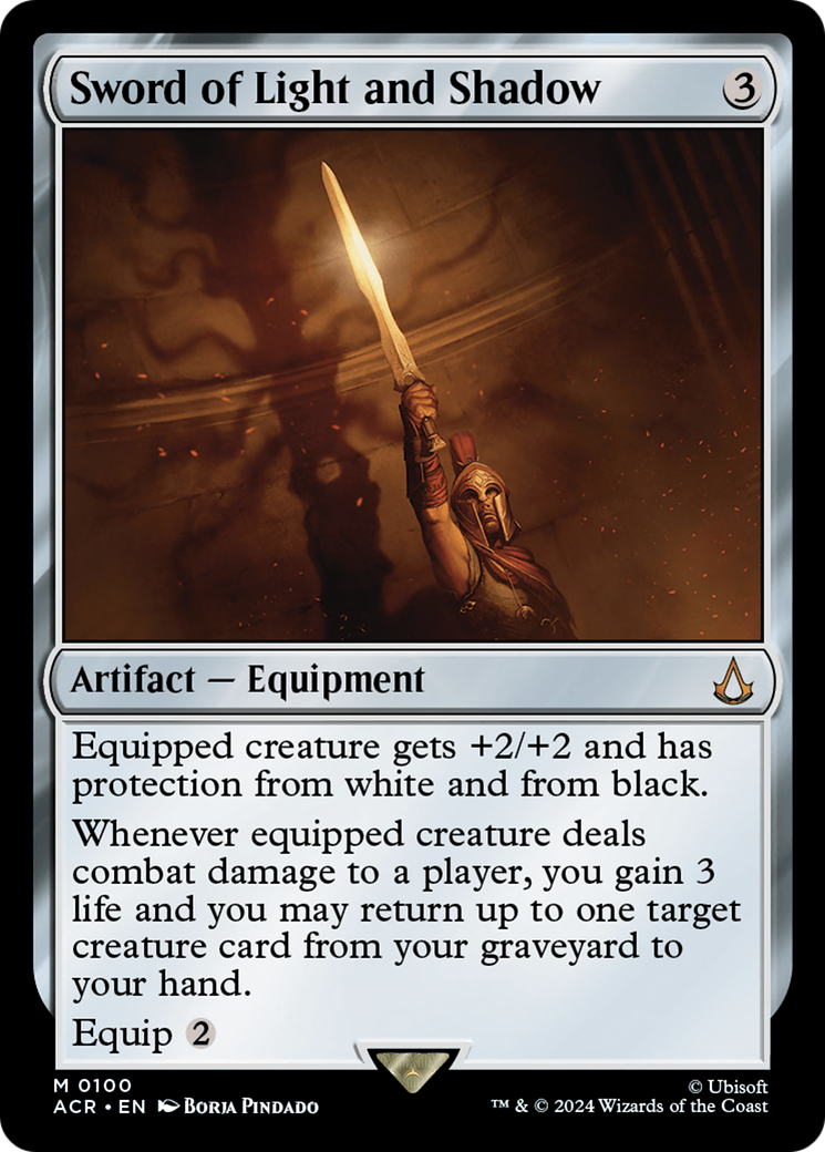 Sword of Light and Shadow (ACR-100) - Assassin's Creed Foil