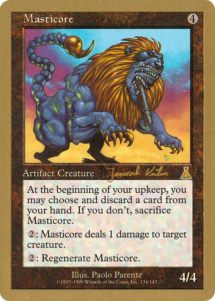 Masticore (WC00-JK134) - World Championship Decks 2000