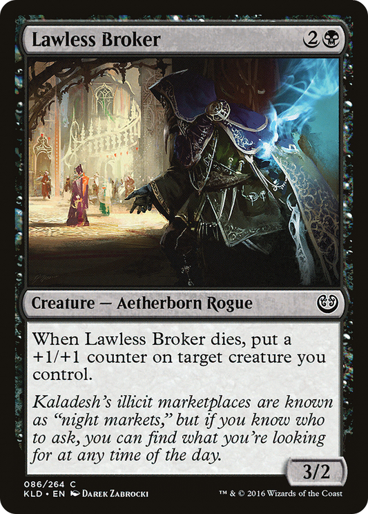 Lawless Broker (KLD-086) - Kaladesh Foil