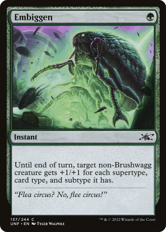 Embiggen (UNF-137) - Unfinity Foil