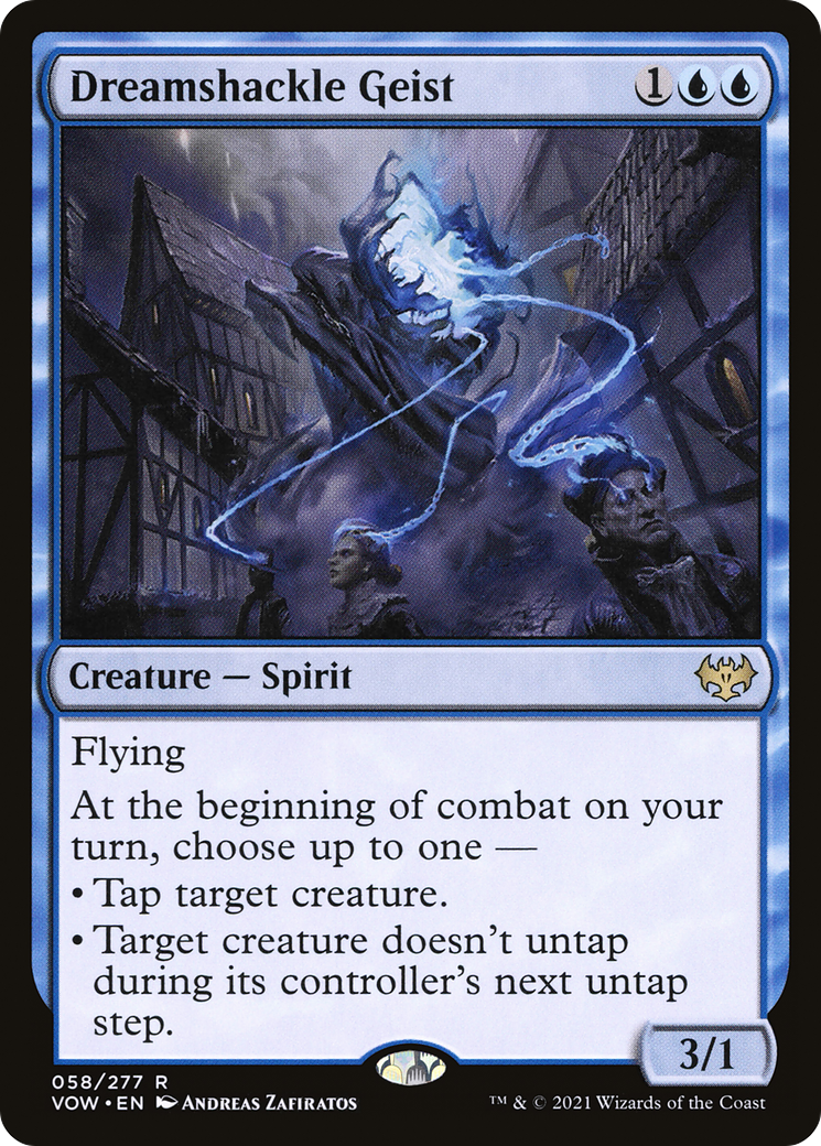 Dreamshackle Geist (VOW-058) - Innistrad: Crimson Vow Foil