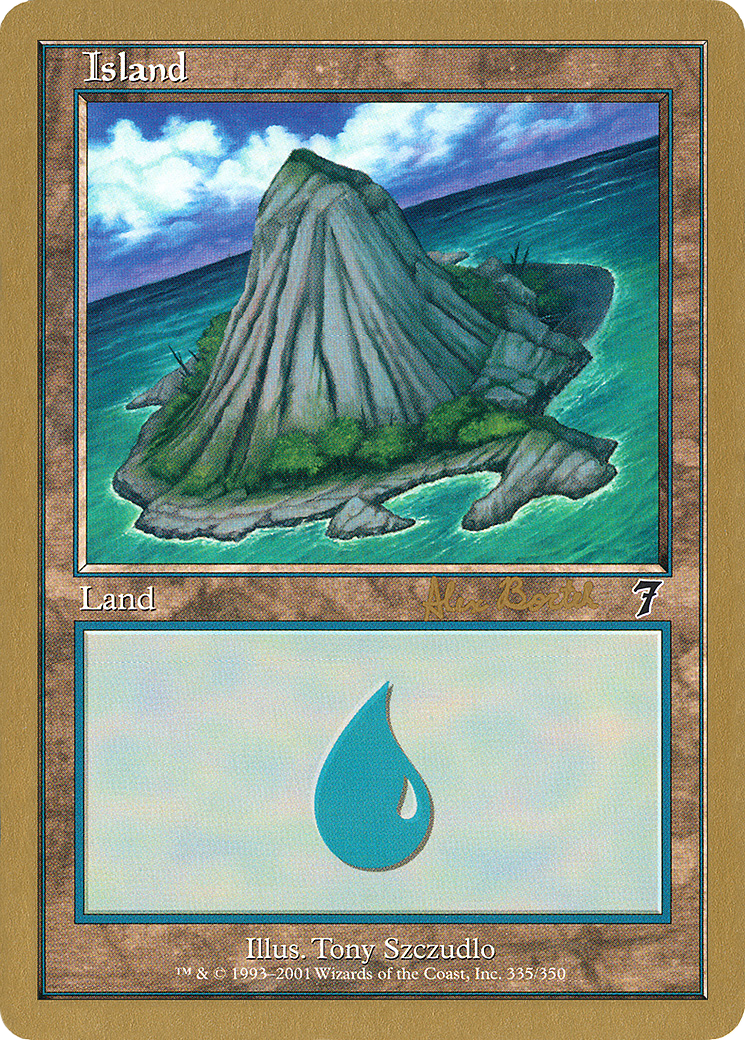 Island (WC01-AB335A) - World Championship Decks 2001