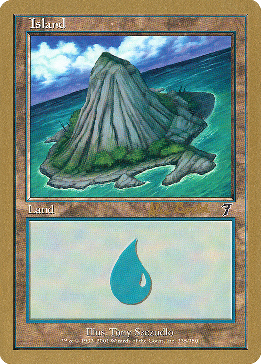 Island (WC01-AB335A) - World Championship Decks 2001