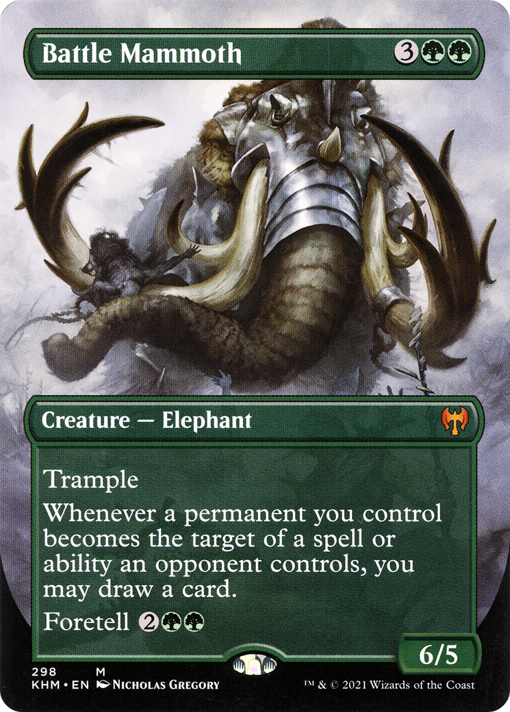 Battle Mammoth (KHM-298) - Kaldheim (Borderless)