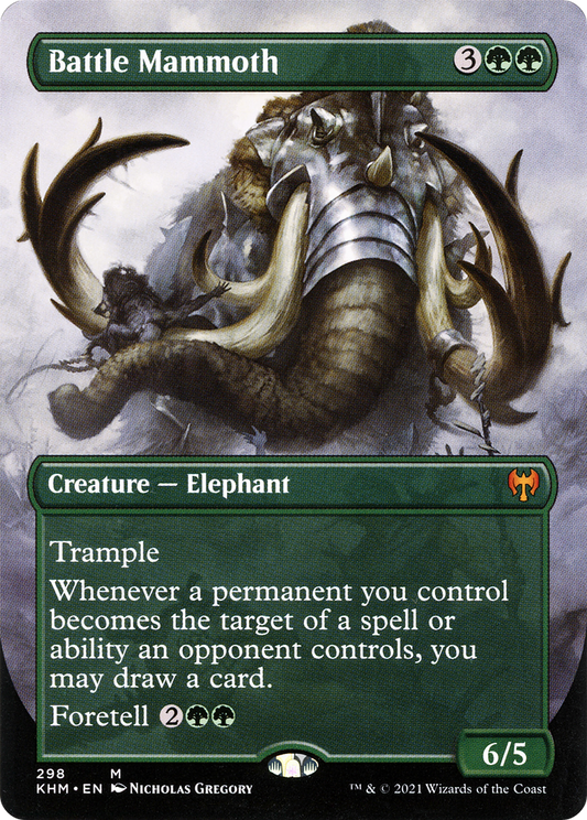 Battle Mammoth (KHM-298) - Kaldheim (Borderless)