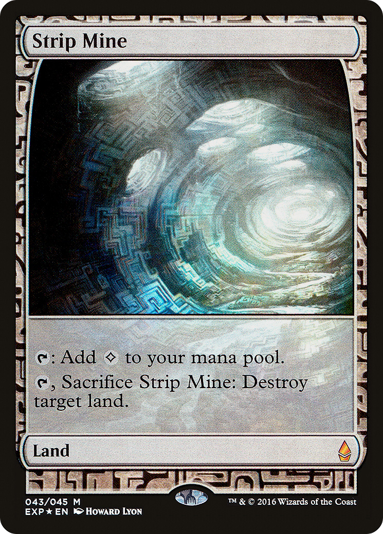 Strip Mine (EXP-043) - Zendikar Expeditions Foil