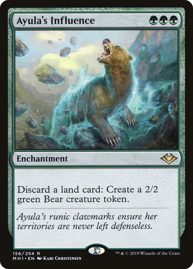 Ayula's Influence  (MH1-156) - Modern Horizons Foil