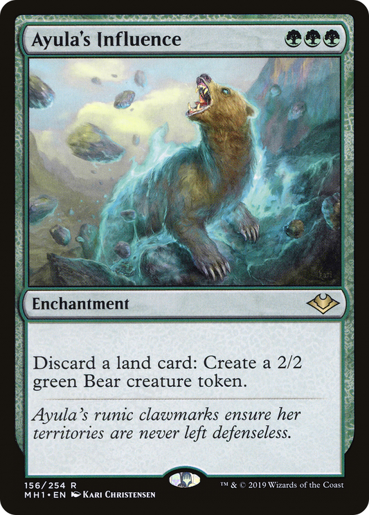 Ayula's Influence  (MH1-156) - Modern Horizons Foil