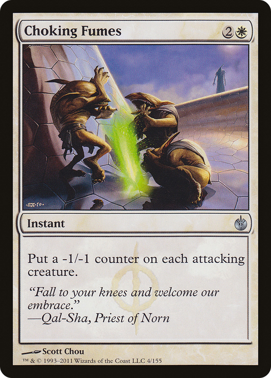 Choking Fumes (MBS-004) - Mirrodin Besieged