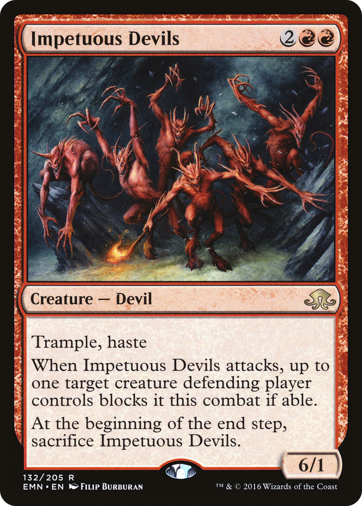 Impetuous Devils (EMN-132) - Eldritch Moon Foil