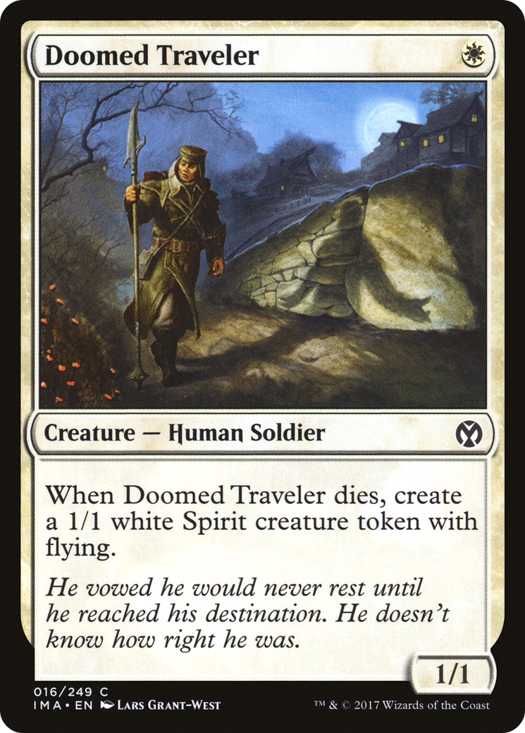 Doomed Traveler  (IMA-016) - Iconic Masters