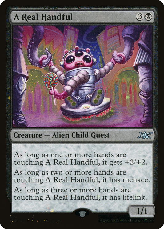 A Real Handful (UNF-373) - Unfinity Foil