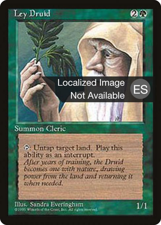 Ley Druid (4BB-256) - Fourth Edition Foreign Black Border