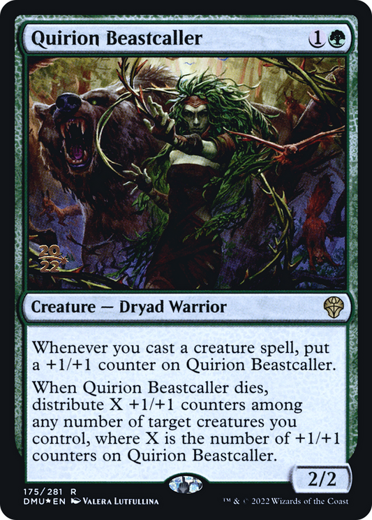 Quirion Beastcaller (PDMU-175S) - Dominaria United Promos Foil