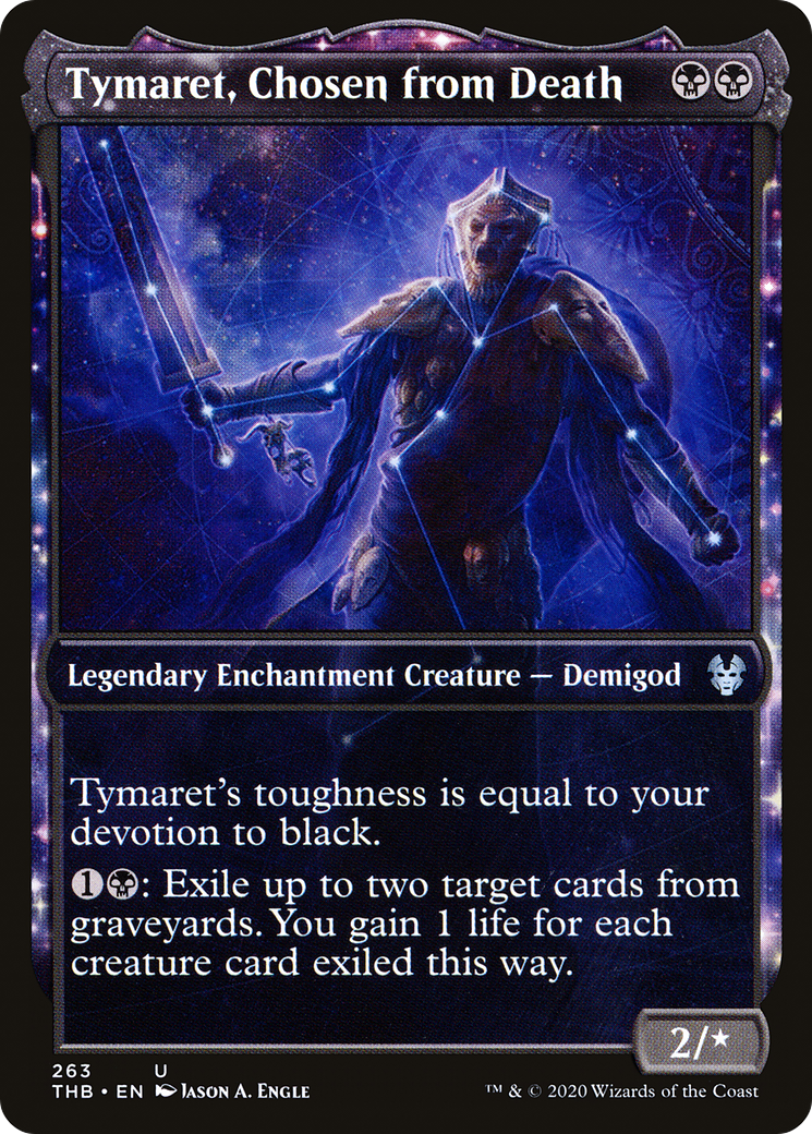 Tymaret, Chosen from Death (Showcase) (THB-263) - Theros Beyond Death: (Showcase)