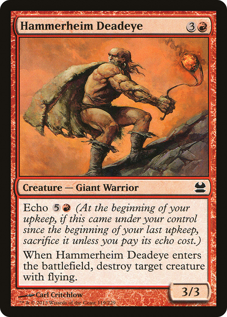 Hammerheim Deadeye (MMA-119) - Modern Masters Foil