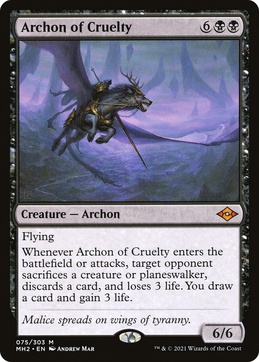 Archon of Cruelty (MH2-075) - Modern Horizons 2