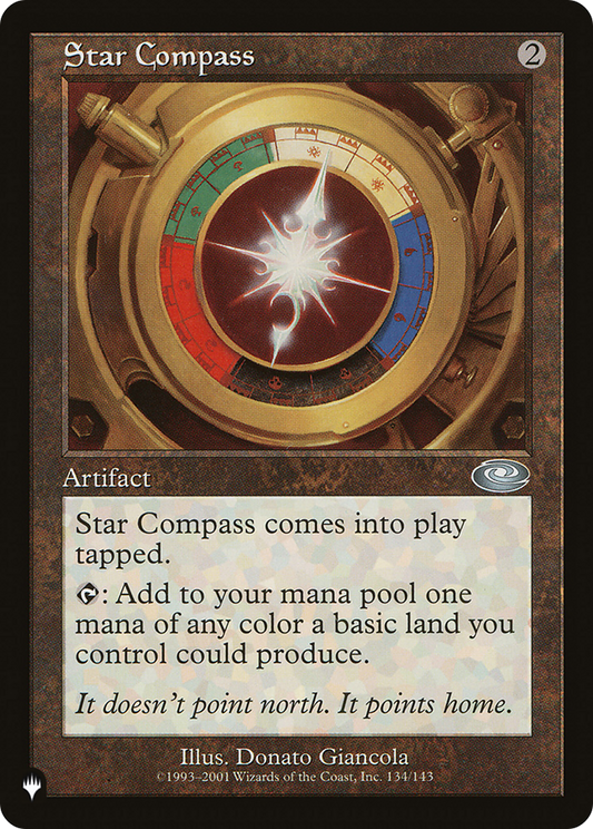 Star Compass (PLST-PLS-134) - The List