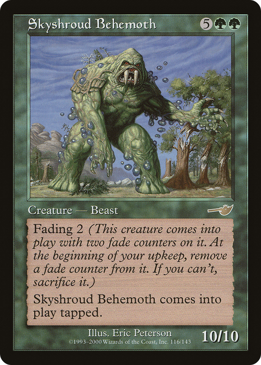 Skyshroud Behemoth (NEM-116) - Nemesis