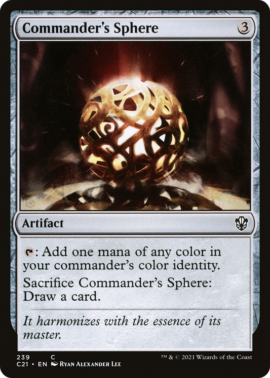 Commander's Sphere (C21-239) - Commander 2021