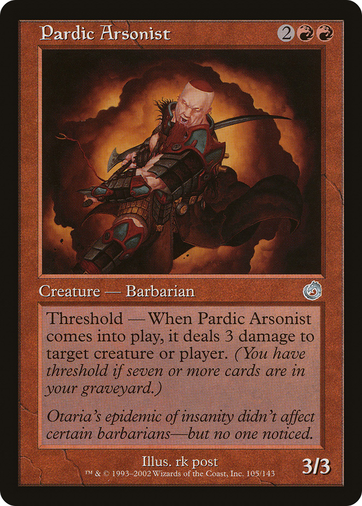 Pardic Arsonist (TOR-105) - Torment Foil