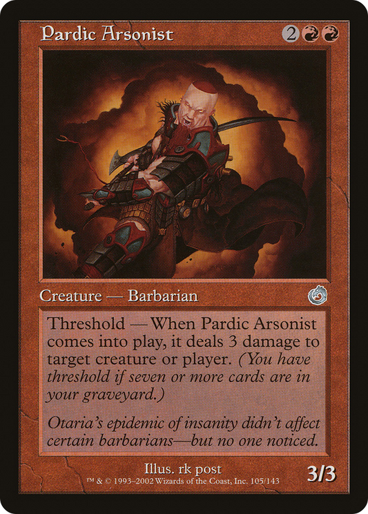 Pardic Arsonist (TOR-105) - Torment Foil