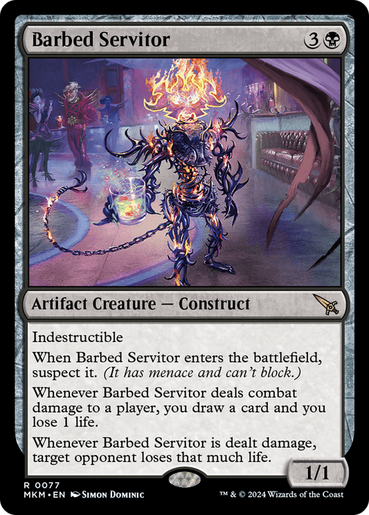 Barbed Servitor (MKM-077) - Murders at Karlov Manor