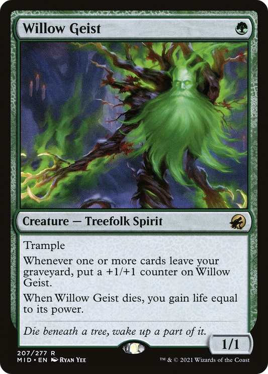 Willow Geist (MID-207) - Innistrad: Midnight Hunt Foil