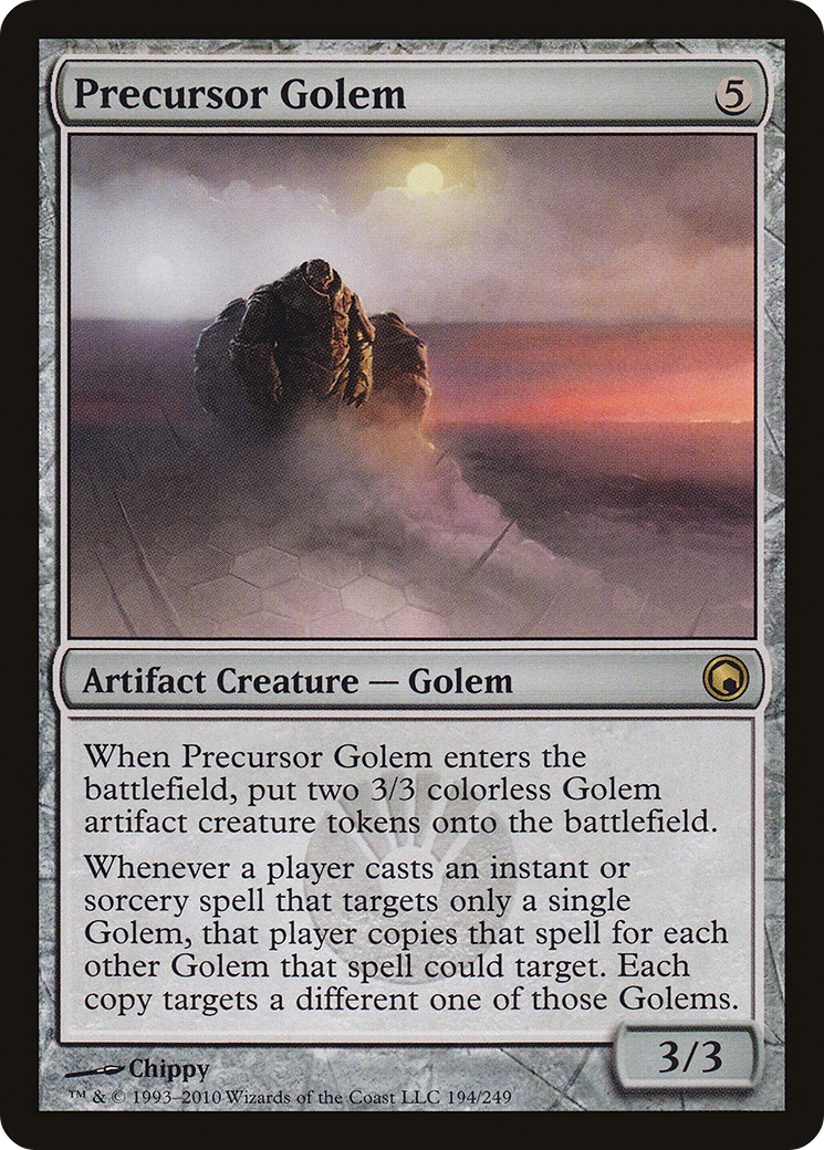 Precursor Golem  (SOM-194) - Scars of Mirrodin
