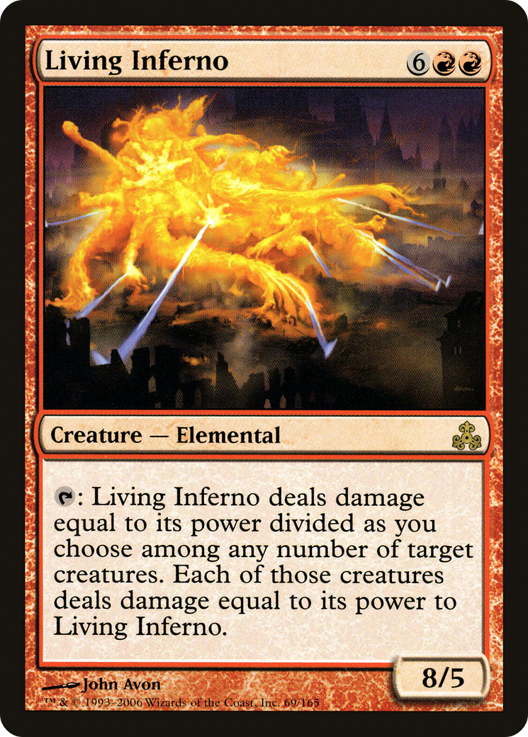 Living Inferno (GPT-069) - Guildpact