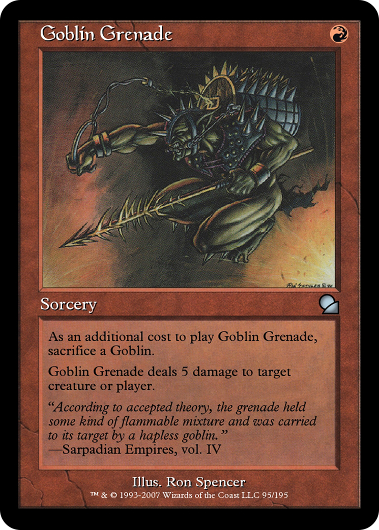 Goblin Grenade (ME1-095) - Masters Edition