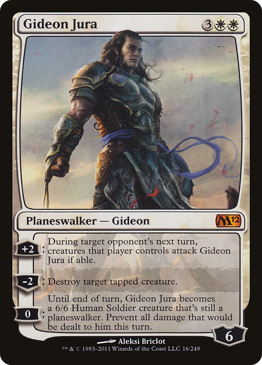 Gideon Jura (M12-016) - Magic 2012 Foil