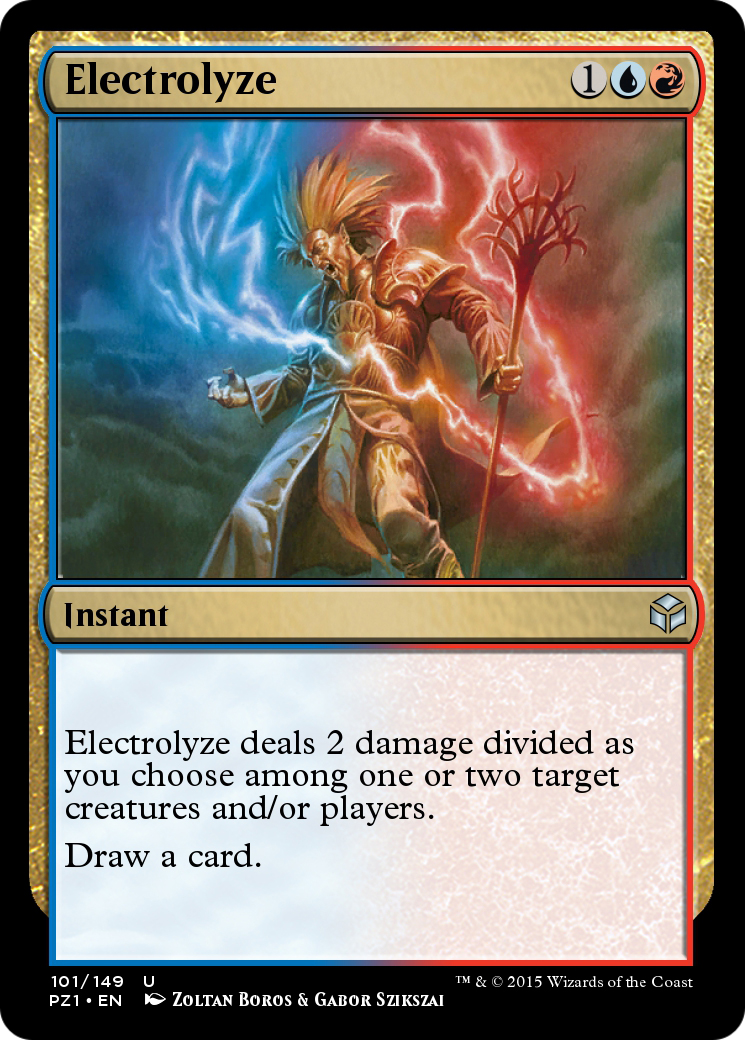 Electrolyze (PZ1-101) - Legendary Cube Prize Pack