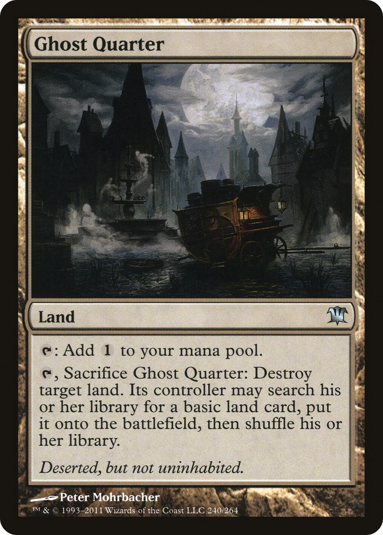 Ghost Quarter (ISD-240) - Innistrad