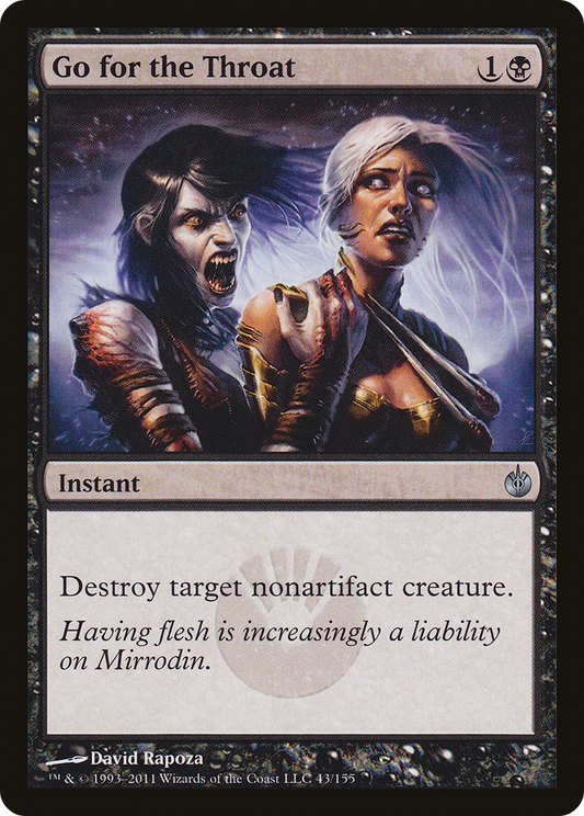 Go for the Throat (MBS-043) - Mirrodin Besieged